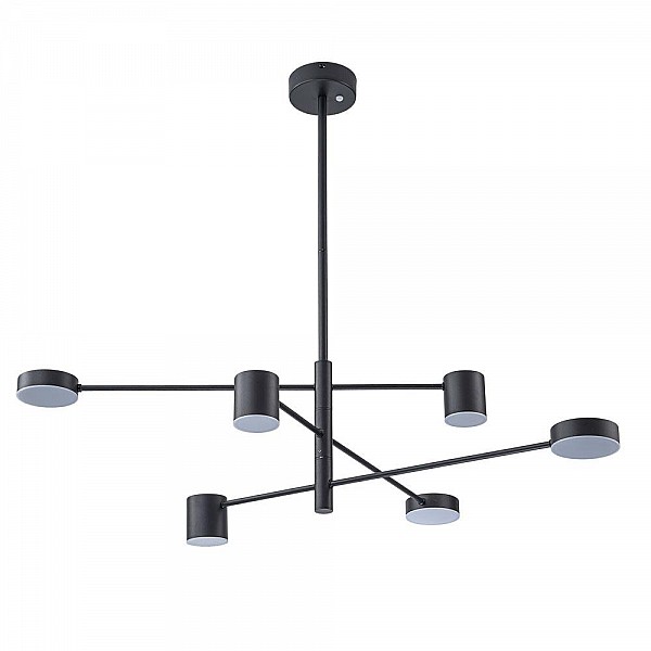 Люстра на штанге Arte Lamp STANLEY A2476PL-40BK