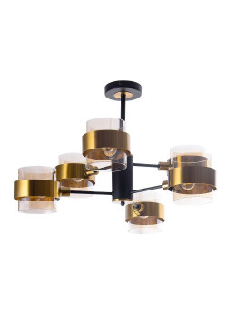 Потолочная люстра Arte Lamp Carlo A8205SP-6BK