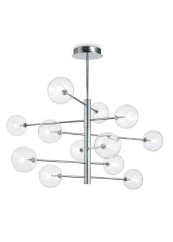 Подвесная люстра Ideal Lux Equinoxe SP12 Cromo 200118