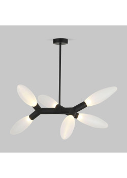 Потолочная люстра Eurosvet Covalent 30180/6 черный