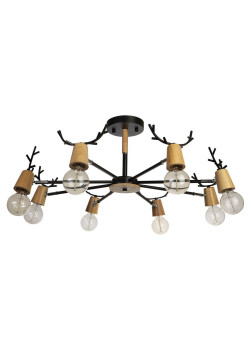 Потолочная люстра Loft IT Sven 10024/8 Black