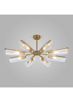 Потолочная люстра Eurosvet Trompeta 70144/8 латунь