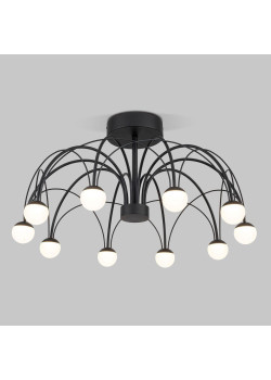 Потолочная светодиодная люстра Eurosvet Ragno 90035/10 LED черный