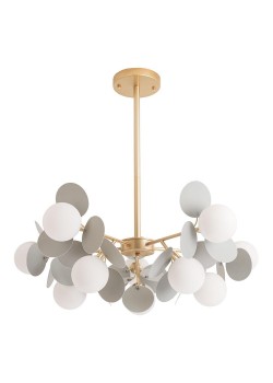Люстра на штанге Arte Lamp PEACOCK A1369SP-10GY