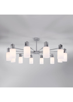 Потолочная люстра Eurosvet Vegga 70160/12 хром Smart