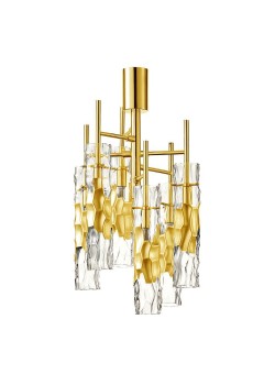 Подвесная люстра Crystal Lux Primavera PL6 Gold