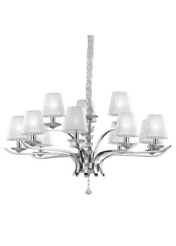 Подвесная люстра Ideal Lux Pegaso SP12 Bianco 066431