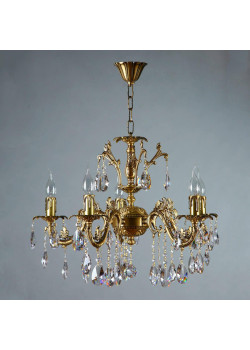 Подвесная люстра Ambiente Granada 2118/5 AB Tear drop