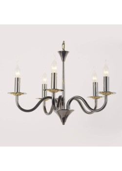 Подвесная люстра Lucia Tucci Messina 1890.5 Glossy Black