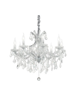 Подвесная люстра Ideal Lux Napoleon SP8 Cromo 167244