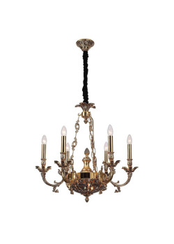 Подвесная люстра Lucia Tucci Firenze 1781.6.2 Antique Gold