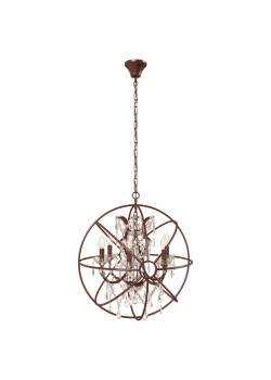 Подвесная люстра Loft IT Foucaults Orb Crystal Loft1897/6