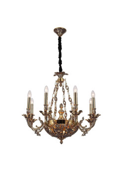 Подвесная люстра Lucia Tucci Firenze 1781.8.2 Antique Gold