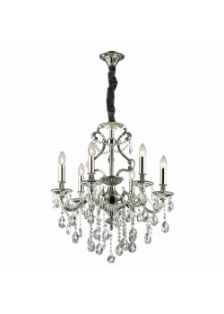 Подвесная люстра Ideal Lux Gioconda SP6 Argento 044927