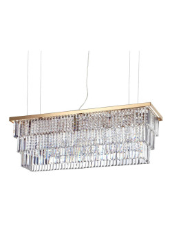Подвесная люстра Ideal Lux Martinez SP8 Oro 213583