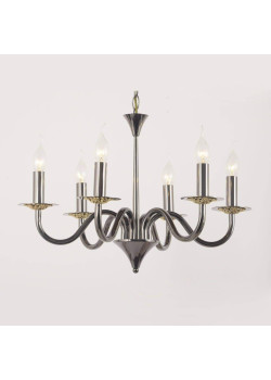 Подвесная люстра Lucia Tucci Messina 1890.6 Glossy Black