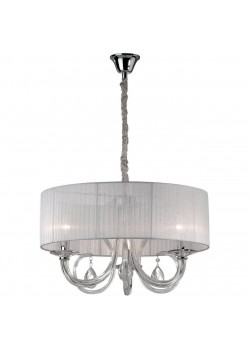 Подвесная люстра Ideal Lux Swan SP3 Bianco 035840