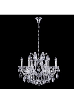 Подвесная люстра Crystal Lux Hollywood SP6 Chrome