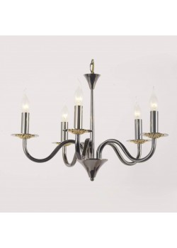 Подвесная люстра Lucia Tucci Messina 1890.5 Glossy Black