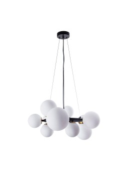 Подвесная люстра Arte Lamp GEMINI A2243SP-10BK