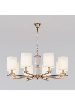 Подвесная люстра Eurosvet Caprera 60146/8 латунь