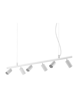 Подвесная люстра Ideal Lux Dynamite SP6 Bianco 231433