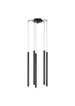L5T747247 Люстра TUBO LED 25W 1600LM 25G ЧЕРНЫЙ 4000K