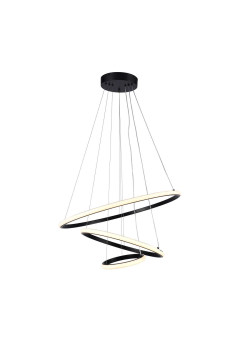 Подвесная светодиодная люстра Toplight Charissa TL1630H-LEBK