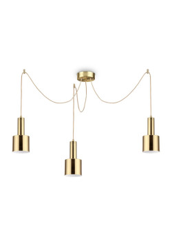 Подвесная люстра Ideal Lux Holly SP3 Ottone Satinato 231600