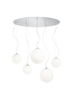 Подвесная люстра Ideal Lux Mapa Sp5 Bianco 043562