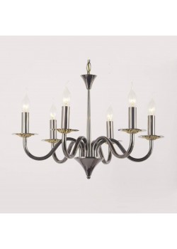 Подвесная люстра Lucia Tucci Messina 1890.6 Glossy Black