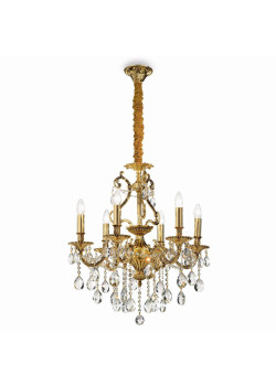 Подвесная люстра Ideal Lux Gioconda SP6 Oro 060507