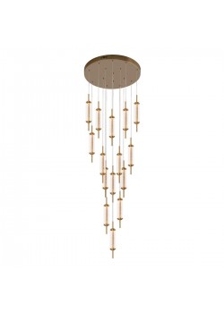 Подвесная светодиодная люстра Kink Light Данли 07522-15A,36