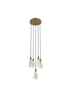 Подвесная светодиодная люстра Kink Light Гелла 07670-5A,20
