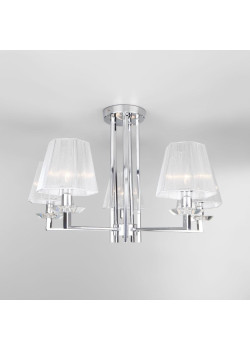 Потолочная люстра Eurosvet Alegria 60125/5 хром Smart