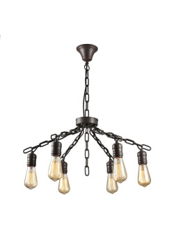 Подвесная люстра Toplight Kristen TL1181H-06BK
