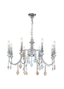 Подвесная люстра Lucia Tucci Maya 4450.8 Chrome