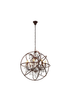 Подвесная люстра Loft IT Foucaults Orb Crystal Loft1897/8