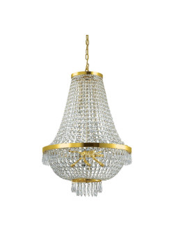 Подвесная люстра Ideal Lux Caesar SP12 Oro 114743