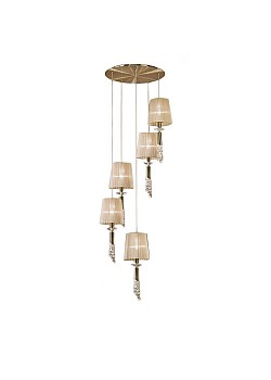 Подвесная люстра Mantra Tiffany Bronze 3877