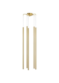 L5T747443 Люстра TUBO LED 25W 1600LM 25G ЗОЛОТО 4000K