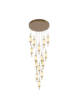 Подвесная светодиодная люстра Kink Light Акари 07525-15A,36