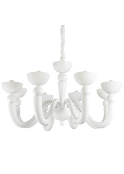 Подвесная люстра Ideal Lux Bon Bon SP8 Bianco 094007