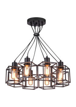 Подвесная люстра Lussole Loft Badger GRLSP-9541