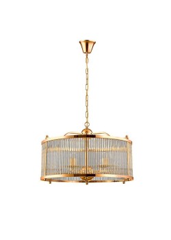 Подвесная люстра Crystal Lux Tadeo SP6 D600 Gold/Transparente