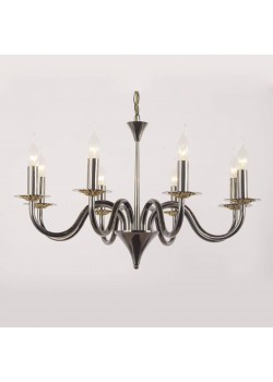 Подвесная люстра Lucia Tucci Messina 1890.8 Glossy Black