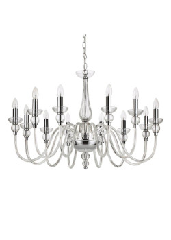 Подвесная люстра Ideal Lux Doge SP12 Trasparente 168906