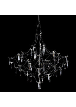 Подвесная светодиодная люстра Loft IT Mira 10259/800 Silver Asfour