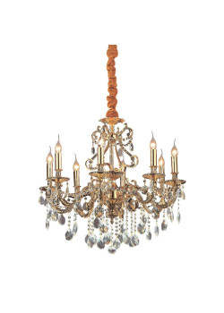 Подвесная люстра Ideal Lux Gioconda SP8 Oro 060514