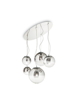 Подвесная люстра Ideal Lux Mapa Sp5 Cromo Sfumato 140759